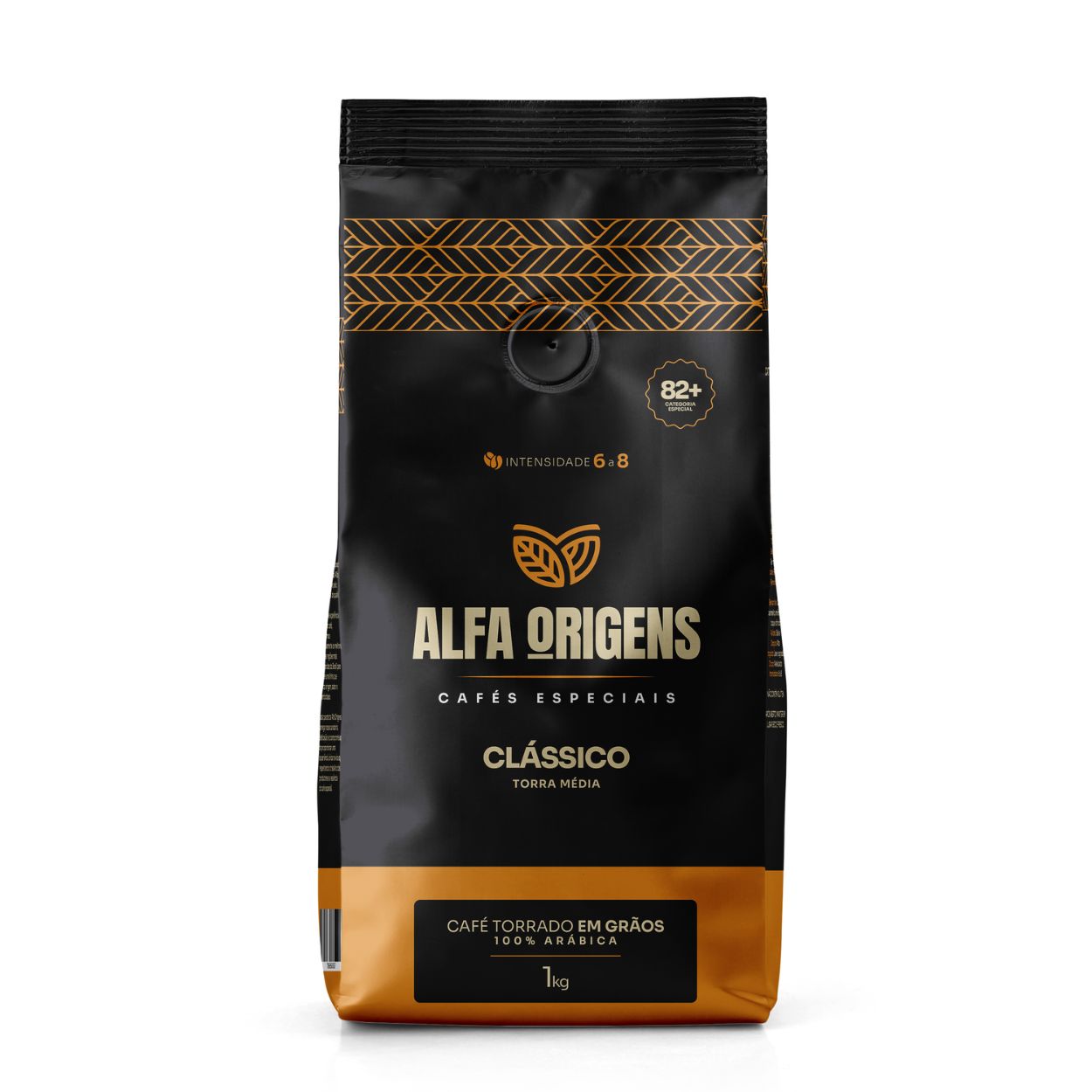 1Kg Café Alfa Origens Clássico em Grãos Especial 100% Arábica